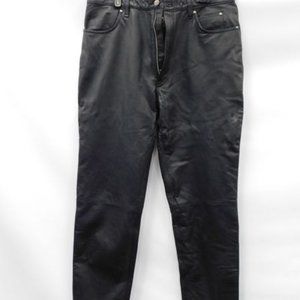 Harley Davidson Black Leather Motorcycle Pants